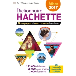 DICTIONNAIRE HACHETTE 2017