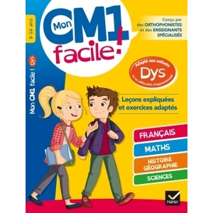 MON CM1 FACILE CAHIER DYS 2017