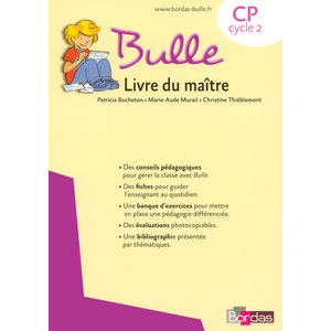 BULLE LECTURE CP LIVRE DU MAITRE ED.2008