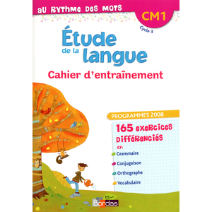 AU RYTHME DES MOTS CM1 CAHIER ED.2012